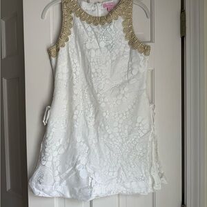 Lilly Pulitzer Resort White Donna Romper Mocean Lace Size 2 NWT